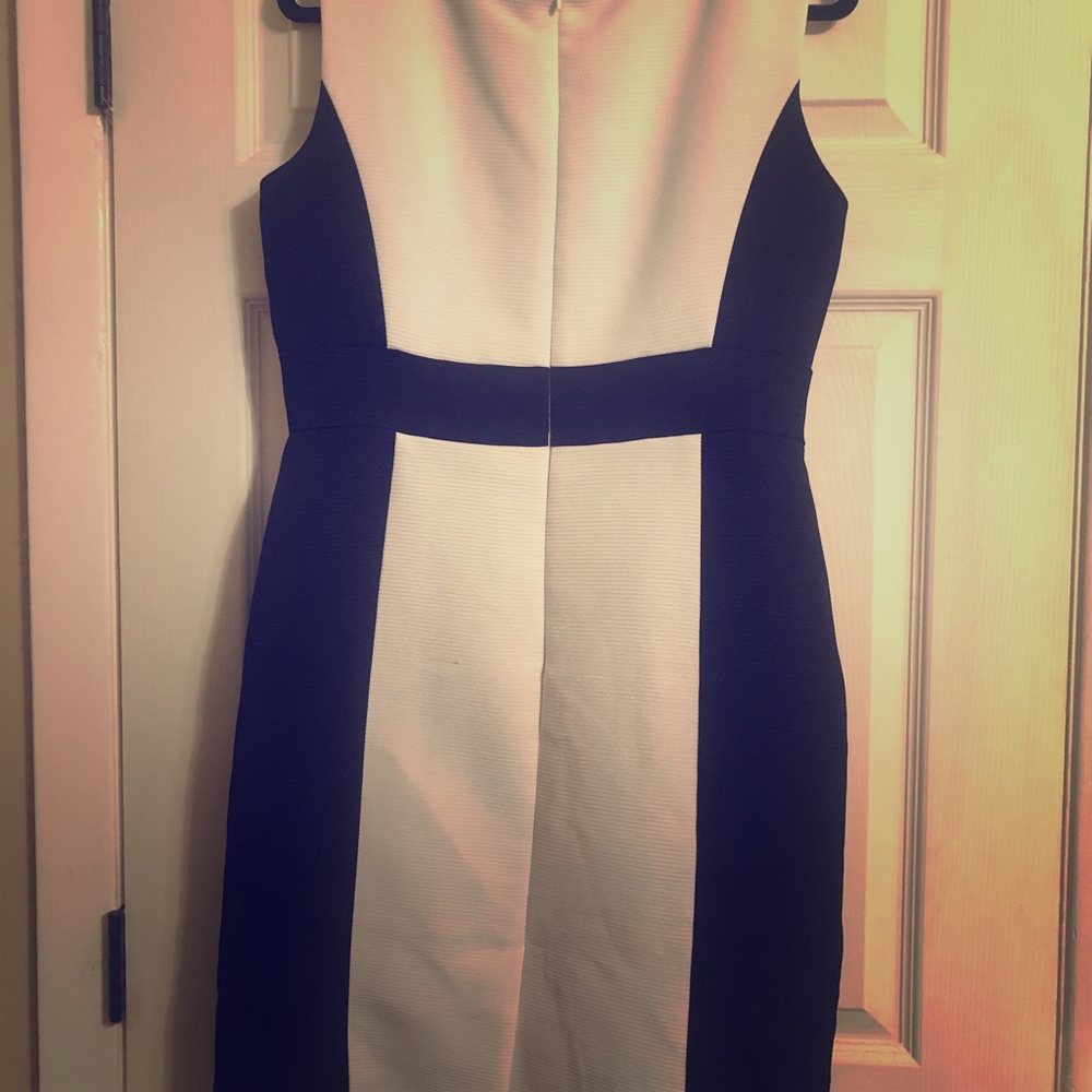 Well-loved Tahari ASL Colorblock Career Dress